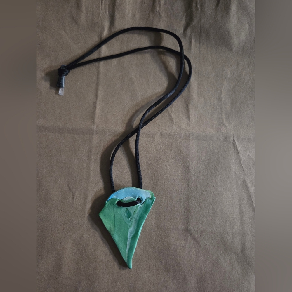 Green Pendant Necklace